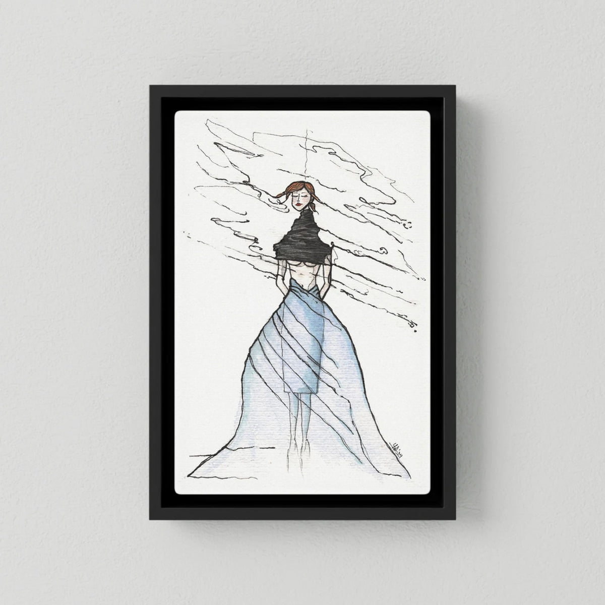 Canvas Print: Bound - A Transformational Journey Within (Colour Frames)
