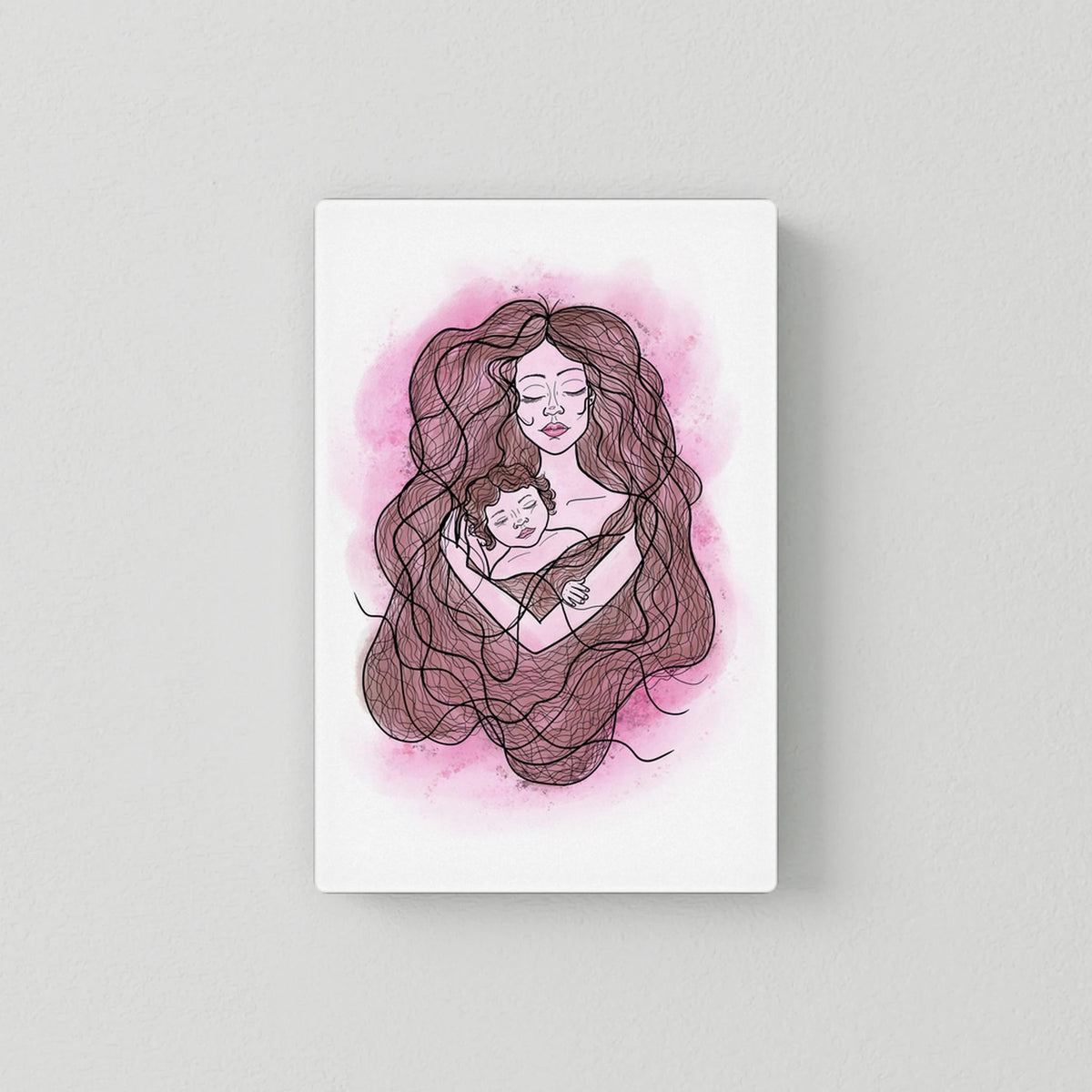 Canvas Print: In My Heart (Colour Frames)