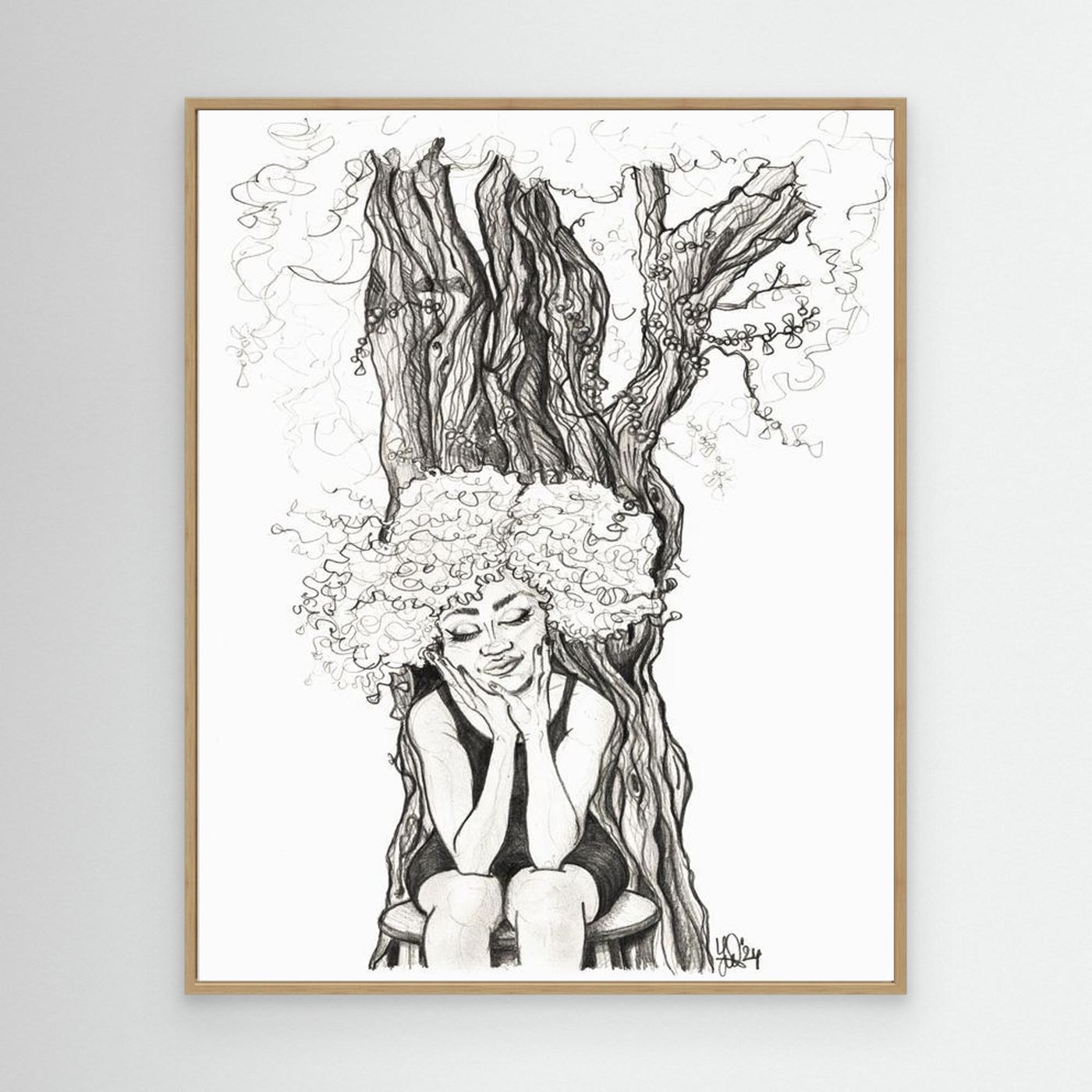 Canvas Print: Bijoux - Mother Earth (WW)