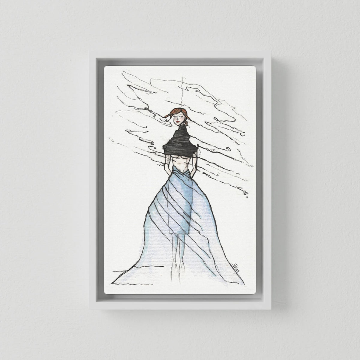 Canvas Print: Bound - A Transformational Journey Within (Colour Frames)