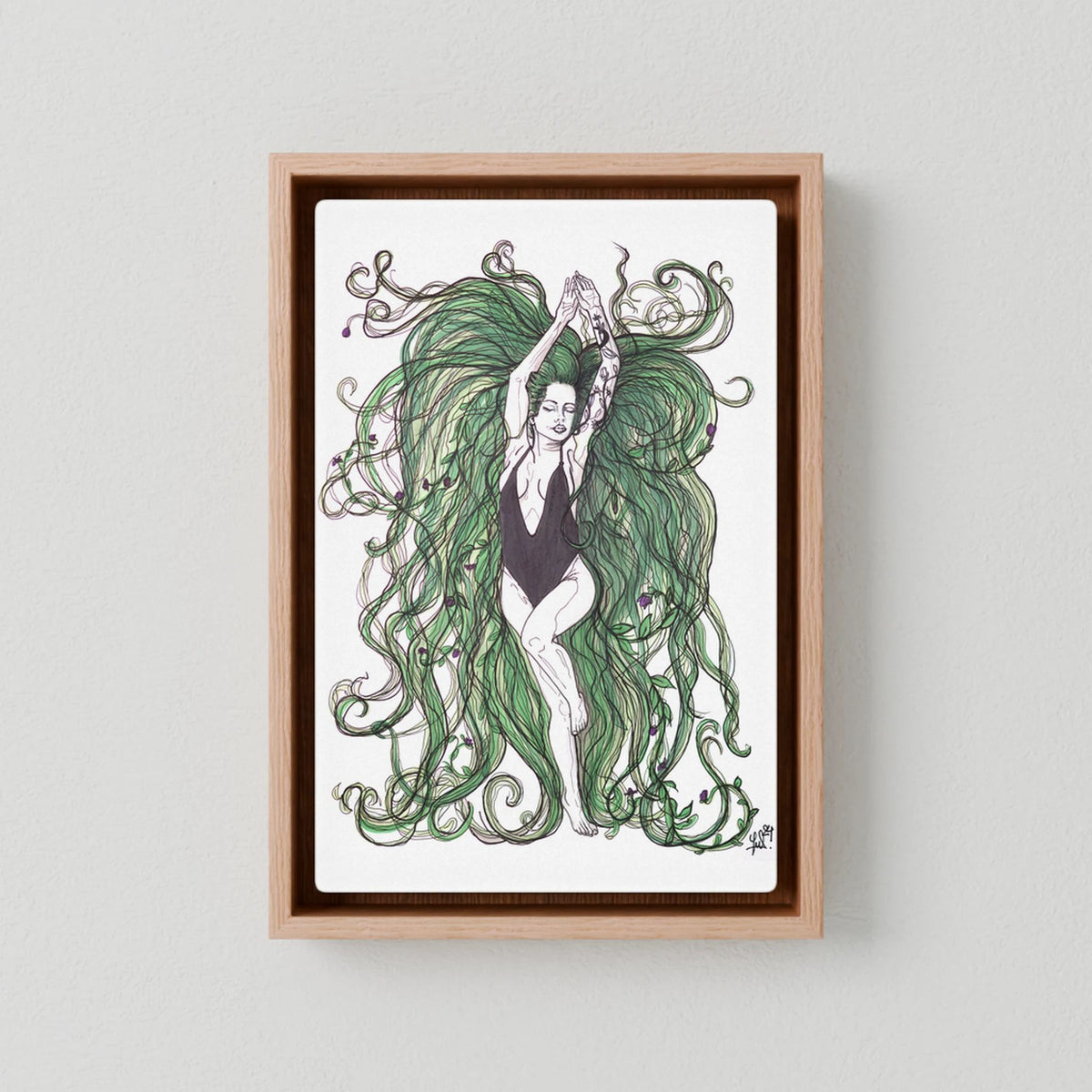 Belladonna Rising Ocean (Colour Frames)
