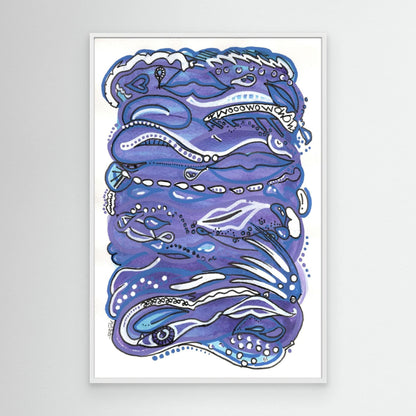 Canvas Print: Waves of Lust