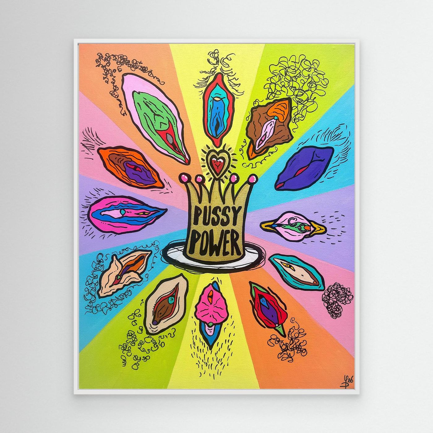 Canvas Print: Pussy Power