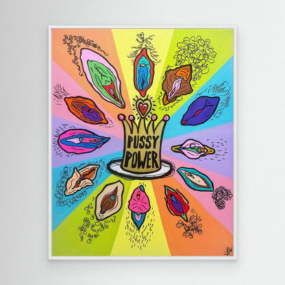 Canvas Print: Pussy Power