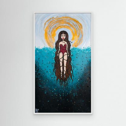 Canvas Print: The Epiphany of Yemanya
