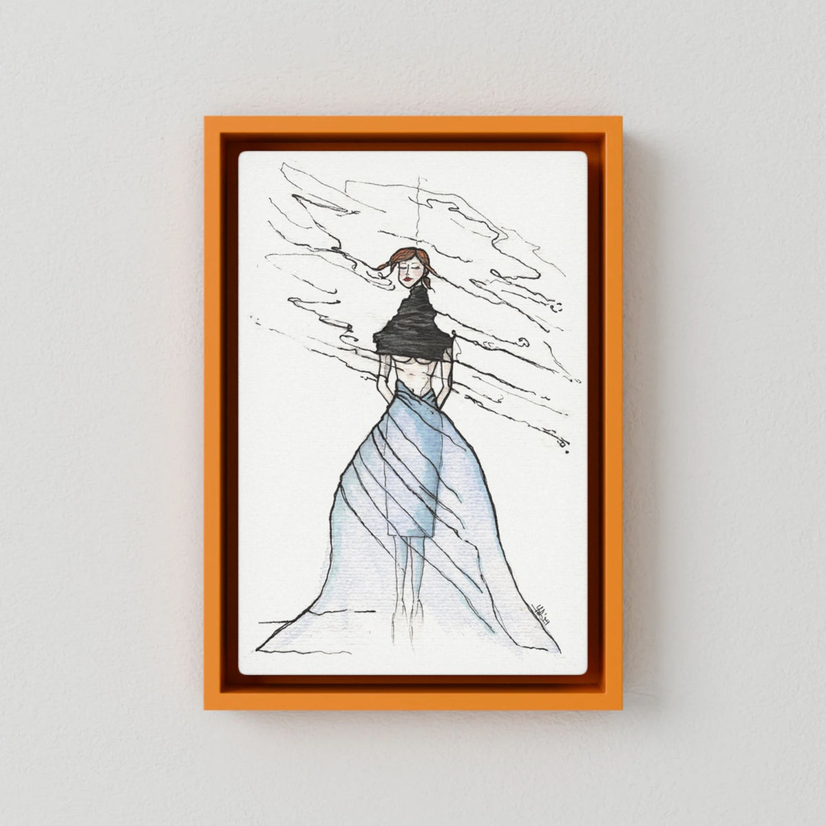 Canvas Print: Bound - A Transformational Journey Within (Colour Frames)