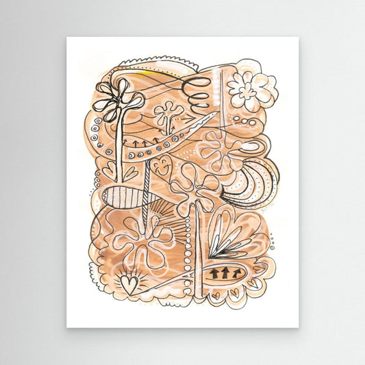 Canvas Print: Waves of Growth (WW)