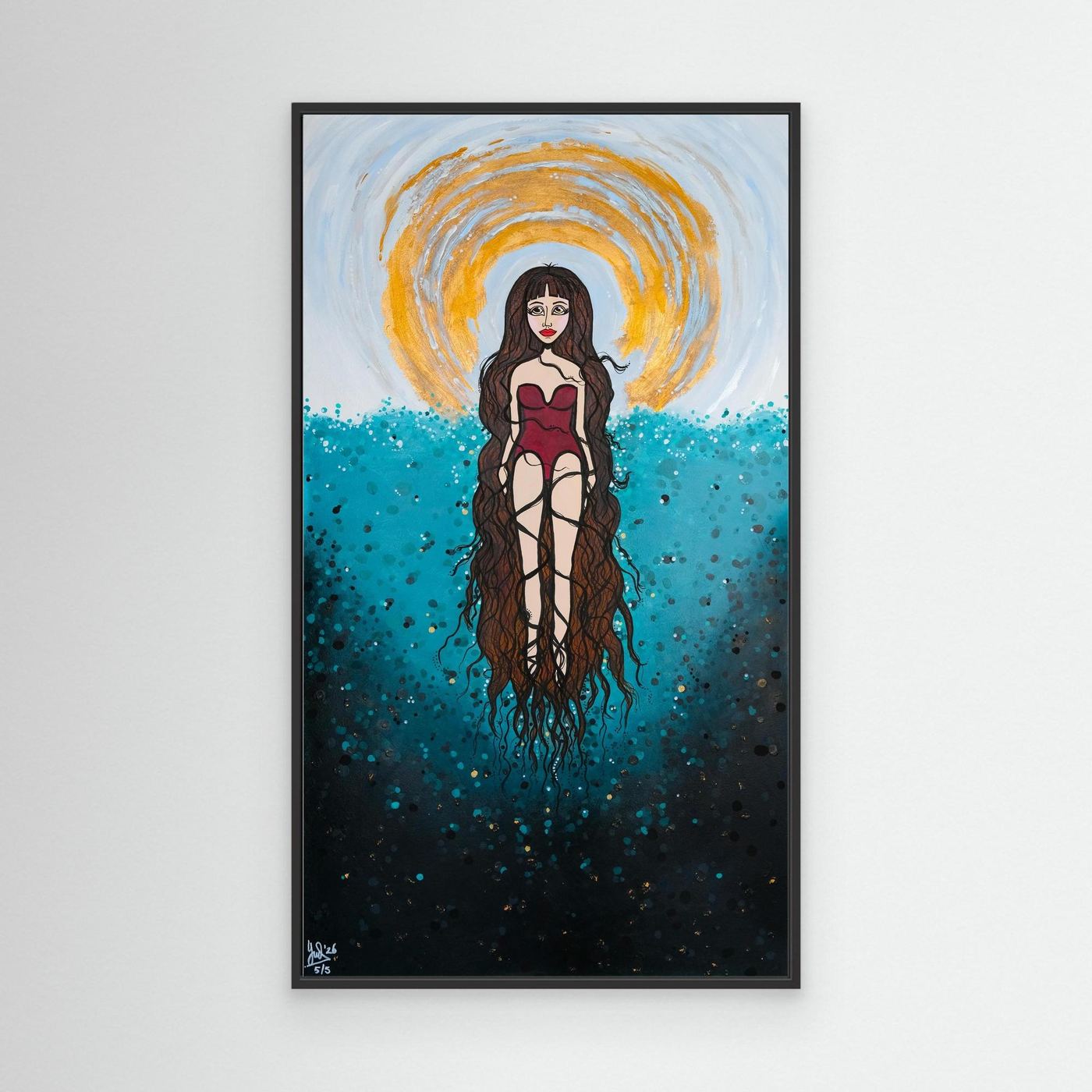 Canvas Print: The Epiphany of Yemanya