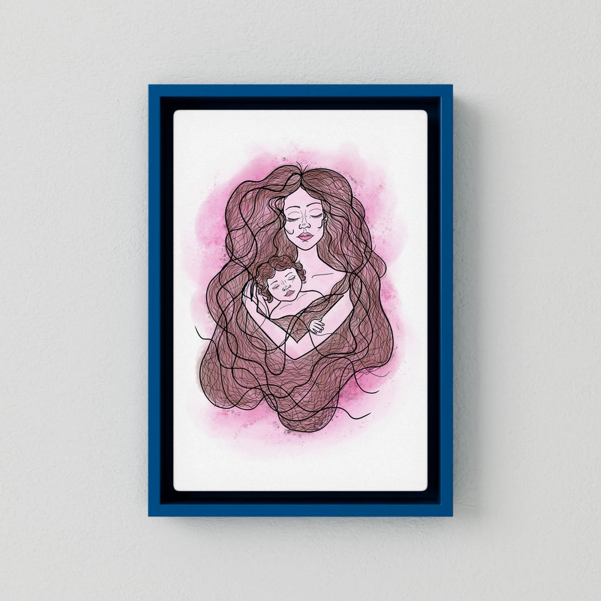 Canvas Print: In My Heart (Colour Frames)