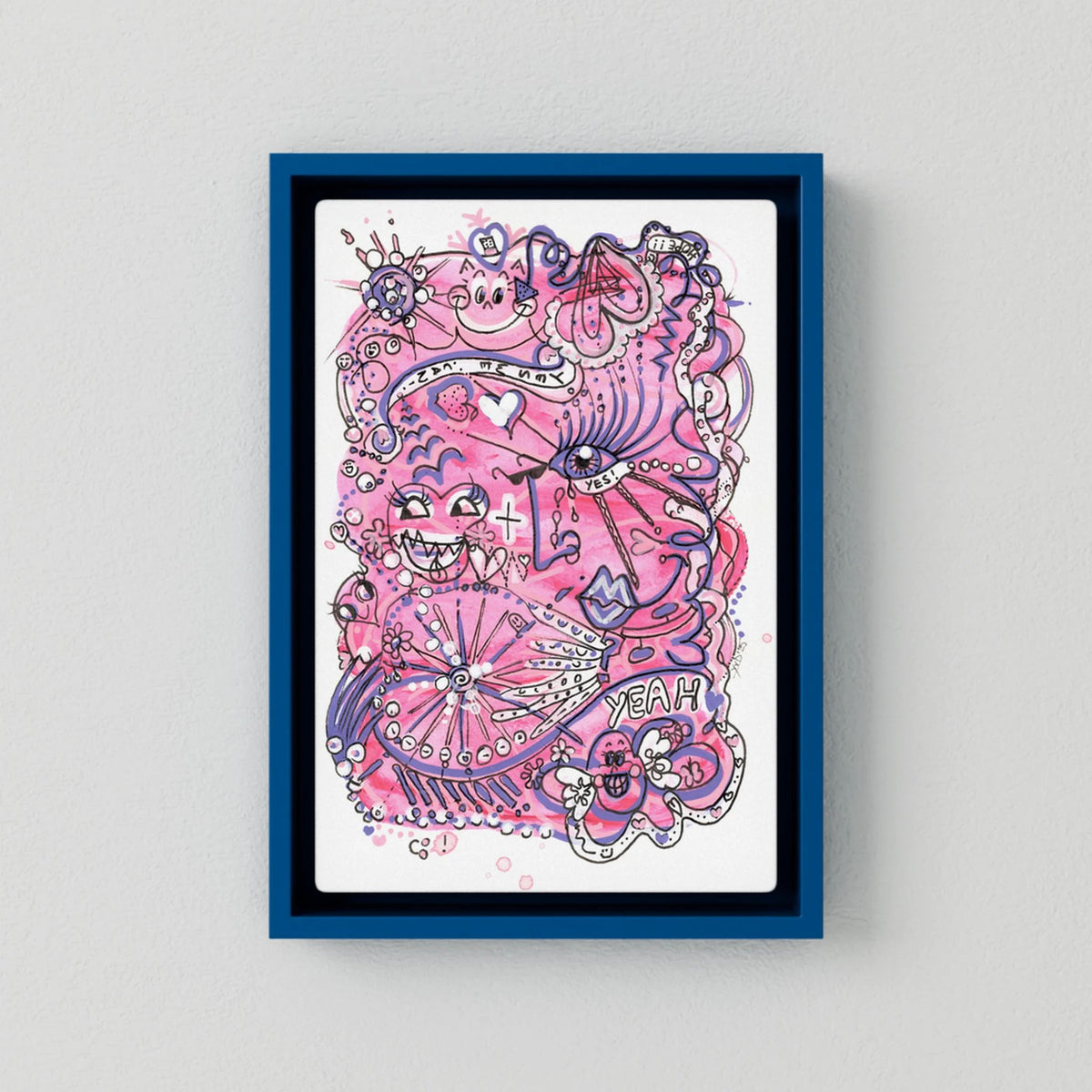 Canvas Print: Waves of Hope (Colour Frames)