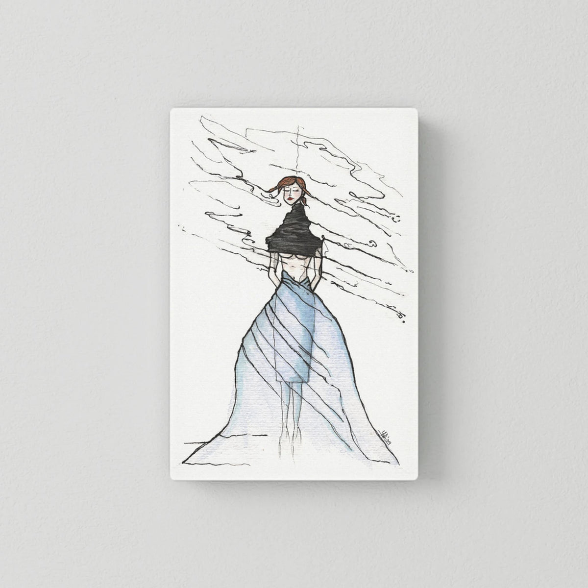 Canvas Print: Bound - A Transformational Journey Within (Colour Frames)