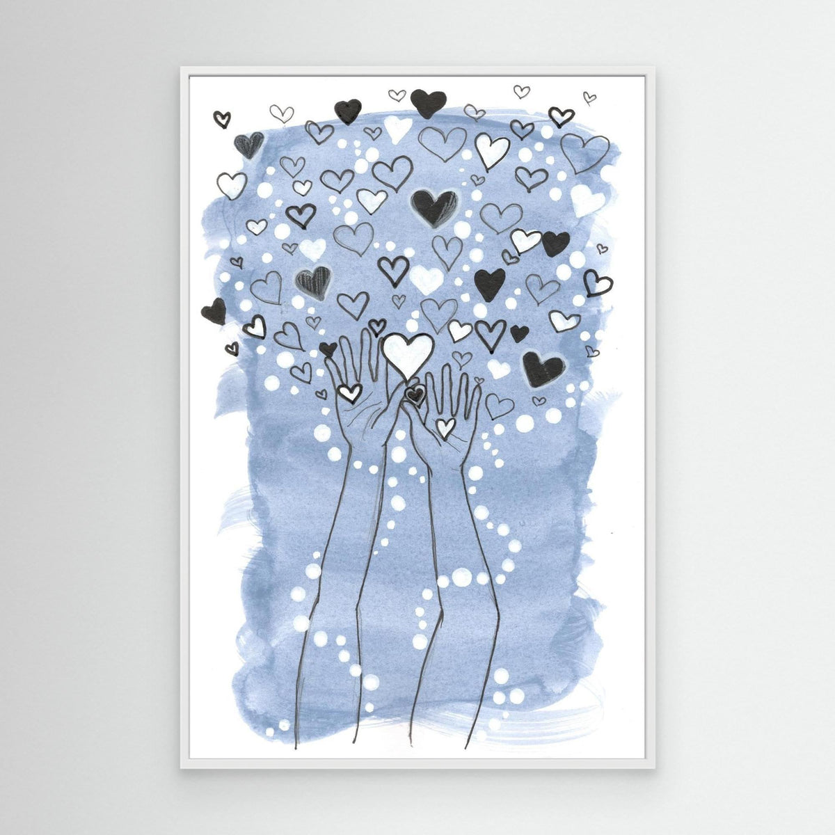 Canvas Print: Hold The Love