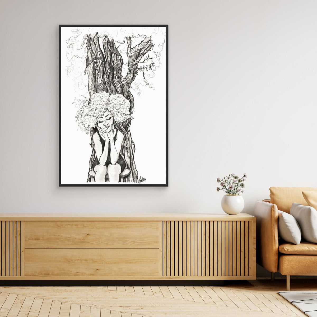 Canvas Print: Bijoux - Mother Earth