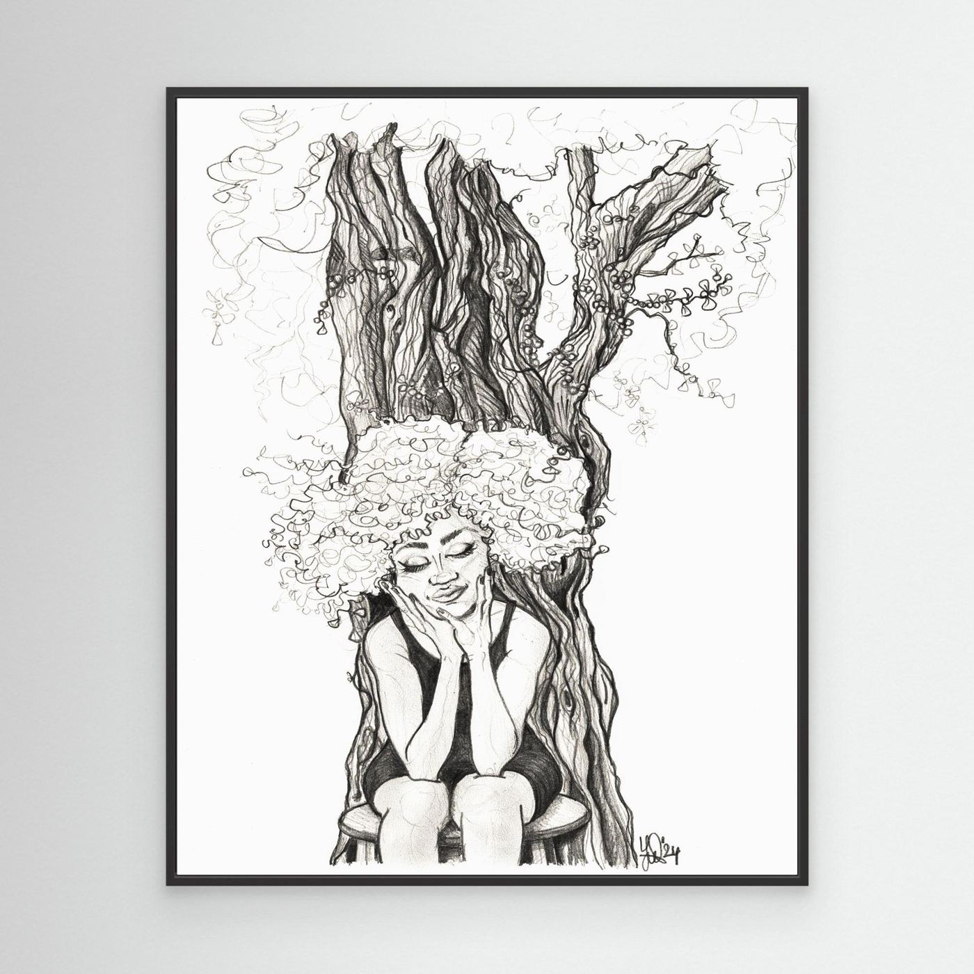 Canvas Print: Bijoux - Mother Earth (WW)