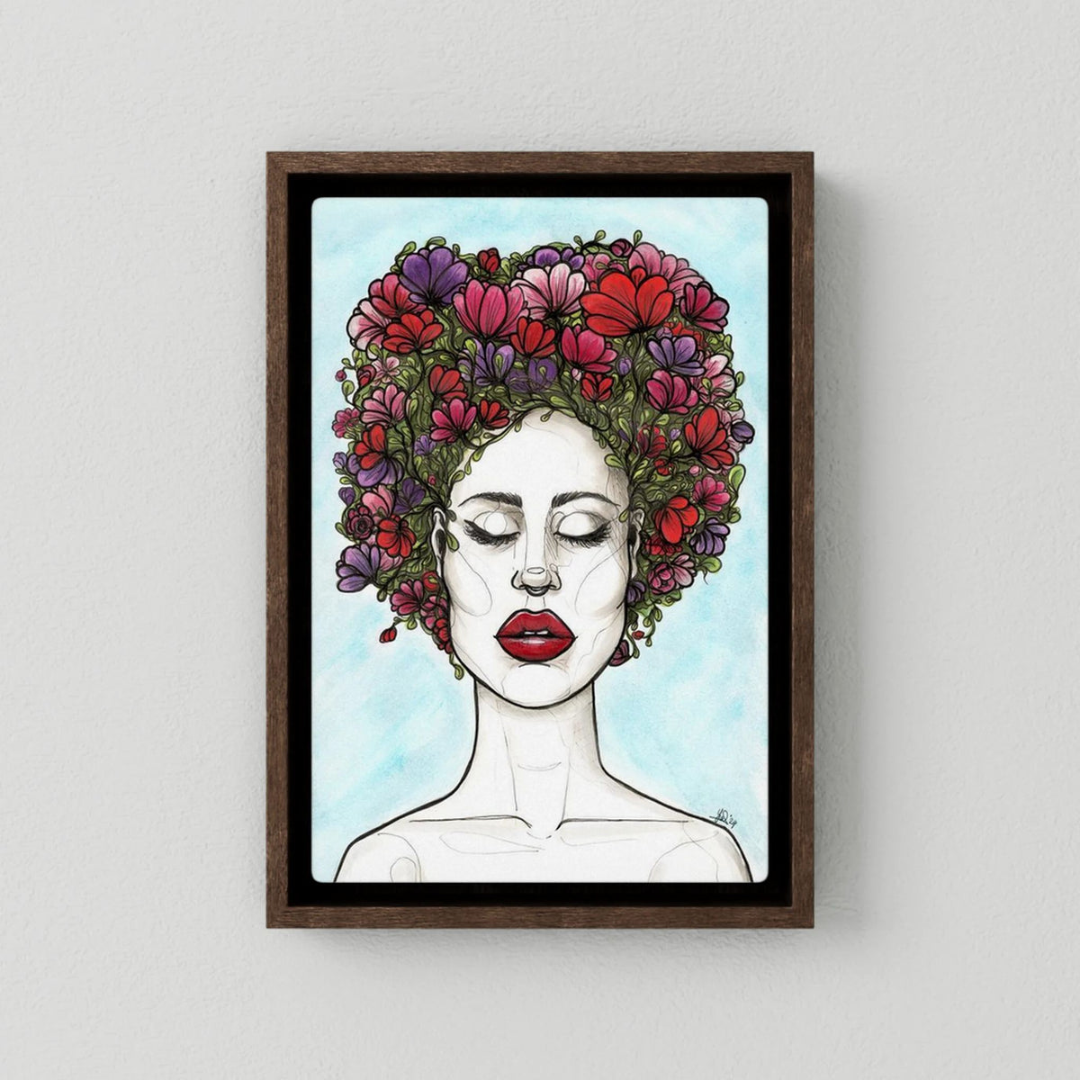 Canvas Print: The Rebirth of Eve