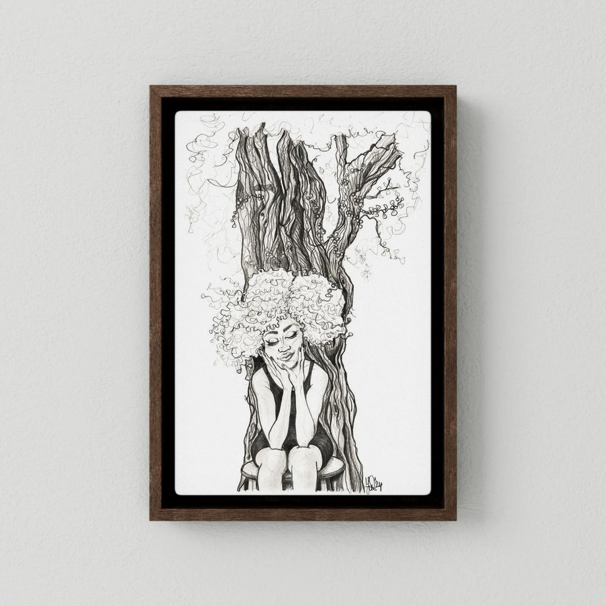 Canvas Print: Bijoux - Mother Earth
