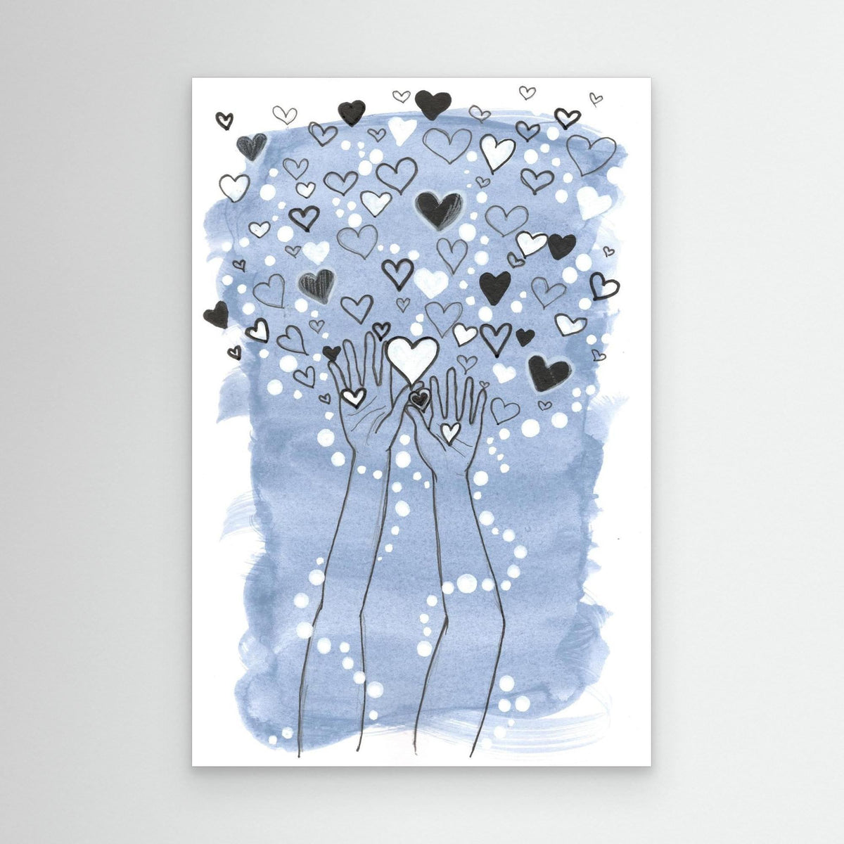 Canvas Print: Hold The Love