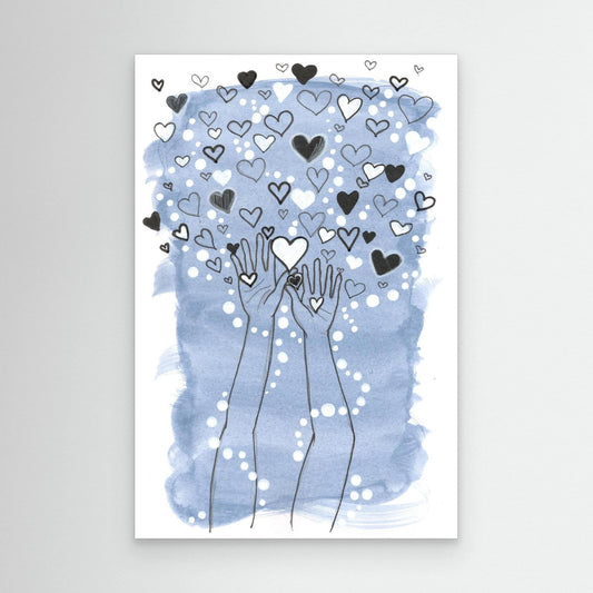 Canvas Print: Hold The Love