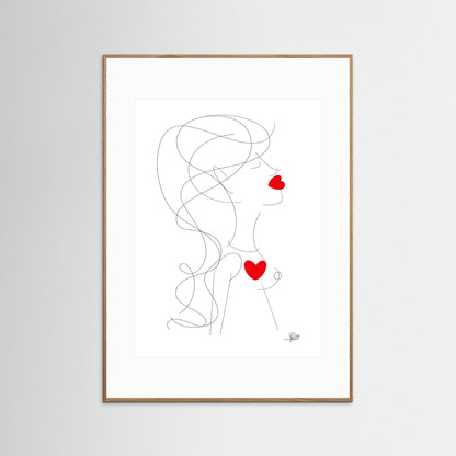 Art Print: Peace of Her
