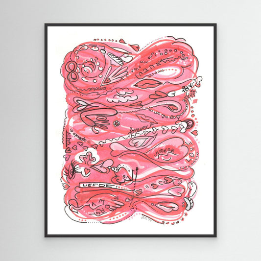 Canvas Print: Waves of Love (WW)